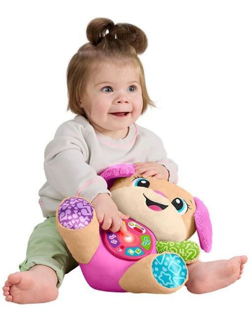 купить Мягкая игрушка Fisher Price JFD33 Surioara Cățelului Laugh&Learn Sis (ro.) в Кишинёве 