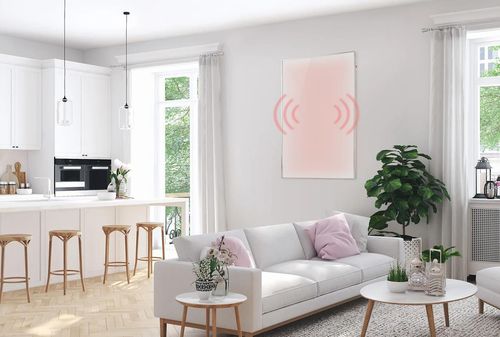 купить Обогреватель инфракрасный Klarstein Wonderwall 96 (White) в Кишинёве 