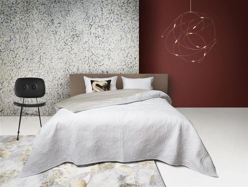 cumpără Lenjerie de pat Moooi 239527 Embroidered Dodo Pavone 240x200/220 Ivory în Chișinău 