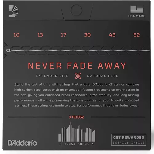 купить Струна для музыкального инструмента D’Addario XTE1052 в Кишинёве 