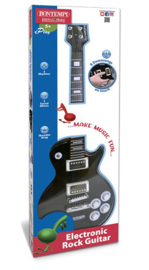 cumpără Jucărie muzicală Bontempi 241400 Электронная гитара черная în Chișinău 