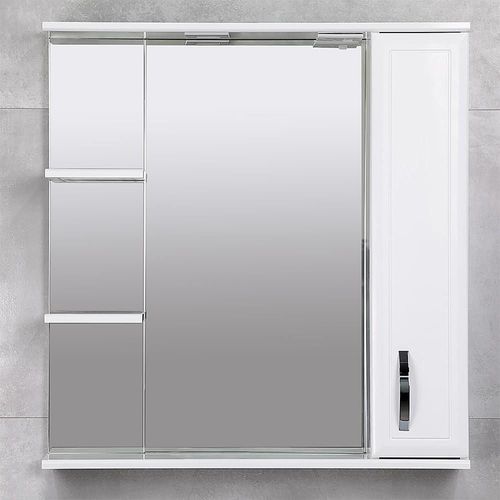 cumpără Oglindă baie Bayro Allure 800x750 правый белый мат în Chișinău 