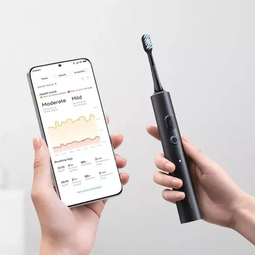 купить Щетка зубная электрическая Xiaomi Smart Electric Toothbrush T501 Gray в Кишинёве 