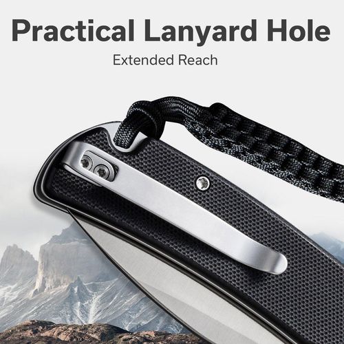 купить Нож походный Sencut S23032-1 Pulsewave, G10, Button Lock в Кишинёве 