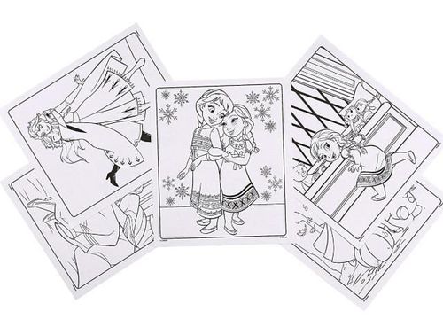 cumpără Set de creație Crayola 04-5864 Разукрашка Frozen în Chișinău 