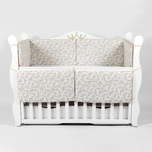 купить Бортик для кроватки PernaMea Baby Dinno Maro 120x60cm (PM.101755/8) в Кишинёве 