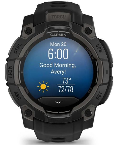 купить Смарт часы Garmin Instinct 3, 45 mm, Amoled, Black (010-02936-00) в Кишинёве 