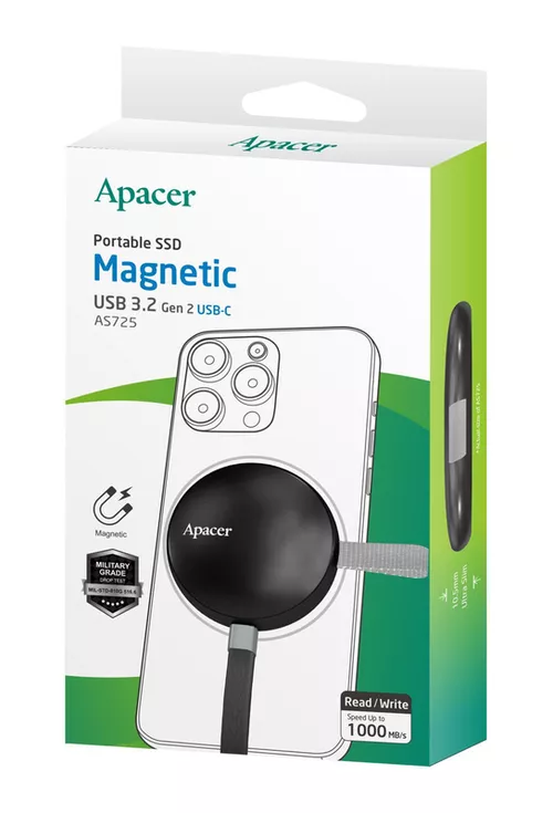 cumpără Disc rigid extern SSD Apacer AP256GAS725B-1 în Chișinău 