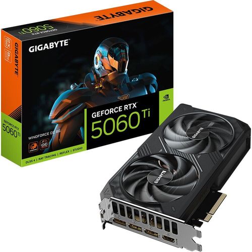 купить Видеокарта Gigabyte GeForce RTX™ 5060 Ti WINDFORCE OC 8G / 8GB GDDR7 в Кишинёве 