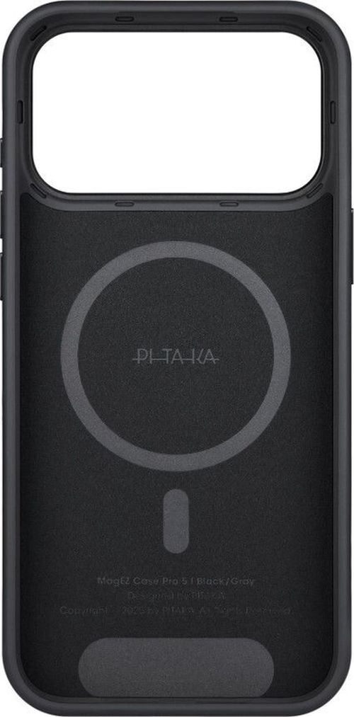 купить Чехол для смартфона Pitaka Aramid UltraGuard Case for iPhone 17 Pro Max Black/Grey (KI1701BPM) в Кишинёве 