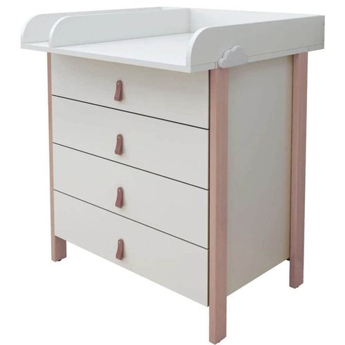 cumpără Comoda de infășat Ingvart 90017041-3 Scandi Alb/Cappucino în Chișinău 