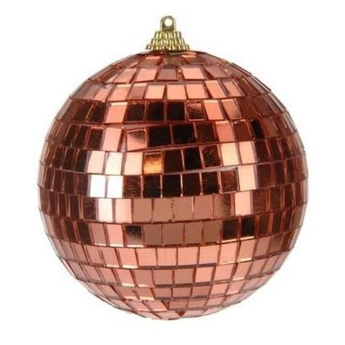 купить Новогодний декор Promstore 34218 Шар елочный зеркальный Disco 100mm медный цвет в Кишинёве 