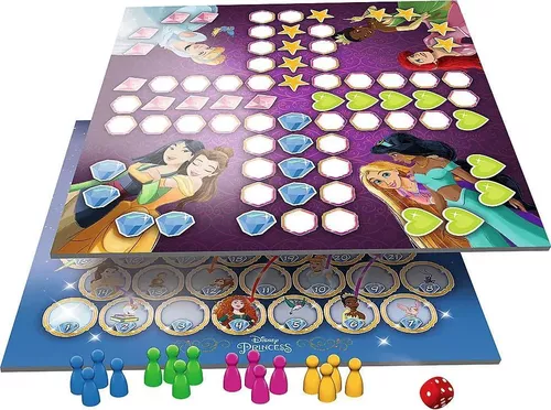 купить Настольная игра Trefl (2418) Snakes and Ladders „Princess” (RO) в Кишинёве 