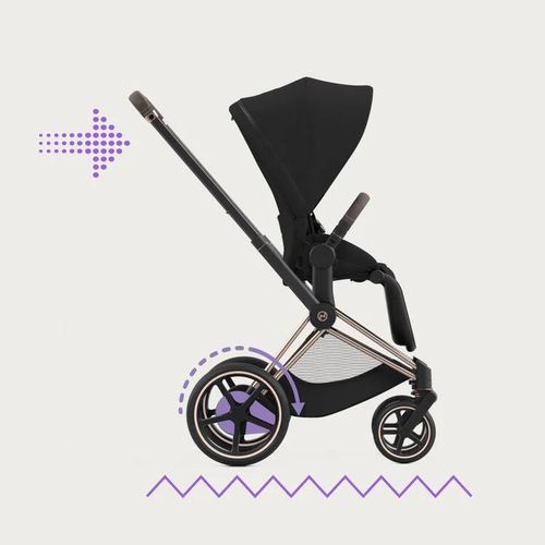 купить Аксессуар для колясок Cybex 521002349 Cadru pentru carucior e-Priam RBA Chrome Brown Chrome в Кишинёве 