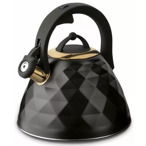 купить Чайник Tadar Crystal Mat Black-Gold 3L в Кишинёве 