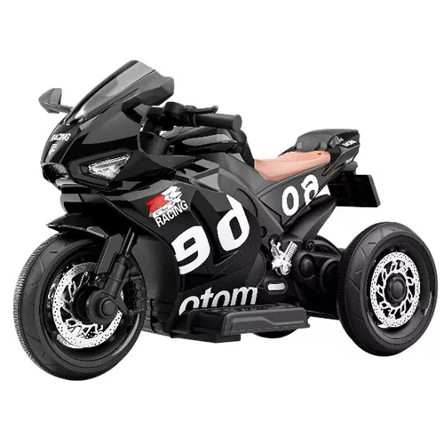 cumpără Mașină electrică pentru copii Richi (96307) Motocicleta neagra pe acumulator pentru copii (868) în Chișinău 