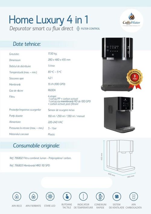 купить Кулер для воды miscellaneous Filtru Whater Dispanser JUMAN в Кишинёве 