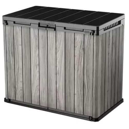 cumpără Căsuţă de grădină Keter 57684 Deco SIO Darwin 1150L, 141x82x120cm, gri în Chișinău 