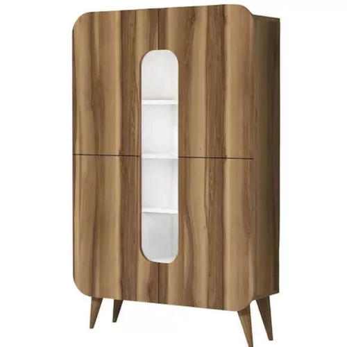 купить Комод Trendy My-Walnut, белый 93x144x31 см, многофункциональный (GTR006620) в Кишинёве 