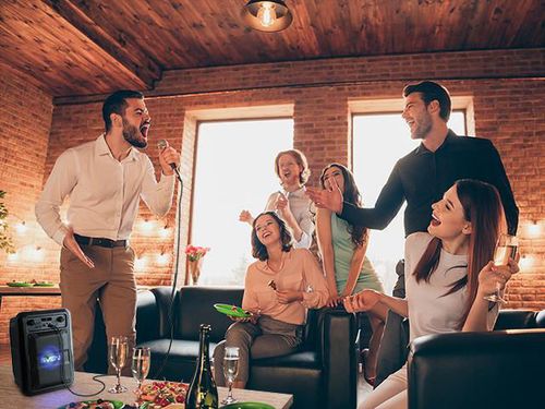 купить Колонка портативная Bluetooth Sven PS-400 Black в Кишинёве 