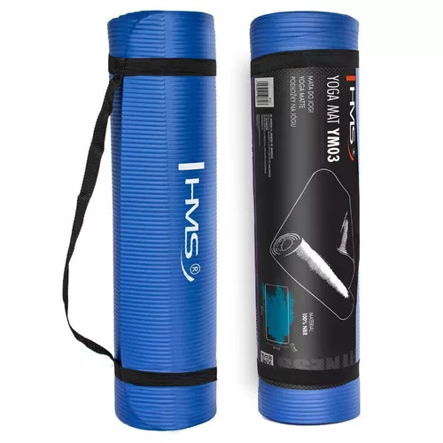 cumpără Echipament pentru yoga HMS 4325 Saltea yoga 183x61x1cm YM03 Blue NBR (17-44-121) în Chișinău 