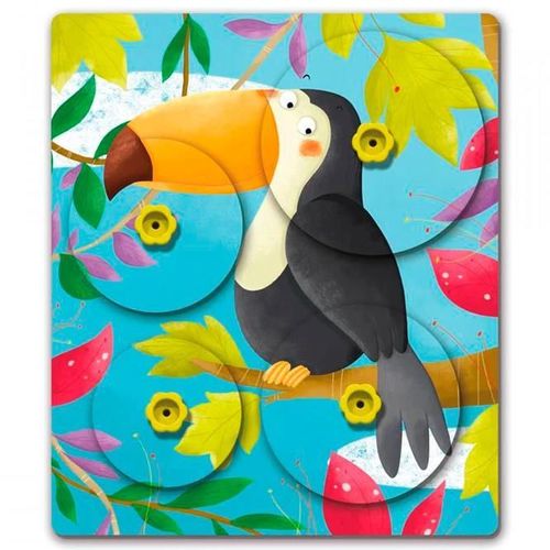 cumpără Puzzle Quercetti Q0611 Giro Puzzle Montessori în Chișinău 