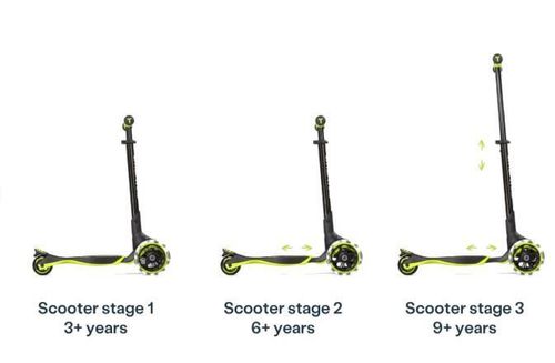 cumpără Trotinetă SmarTrike 2301204 Xtend Scooter, Lime (3-12ani) în Chișinău 