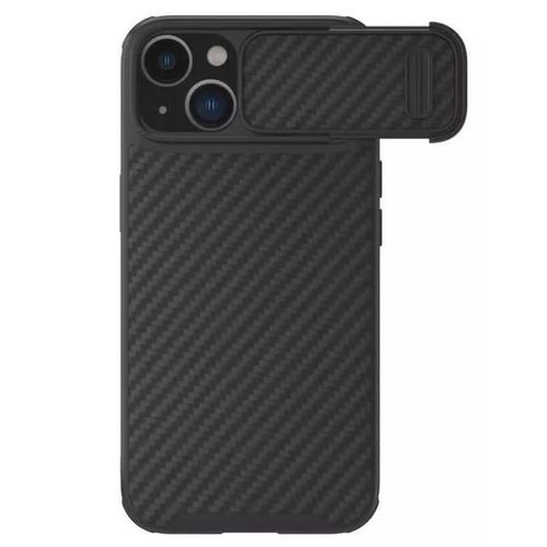 cumpără Husă pentru smartphone Nillkin Synthetic Fiber S iPhone 15 Plus/ iPhone 14 Plus, Black în Chișinău 