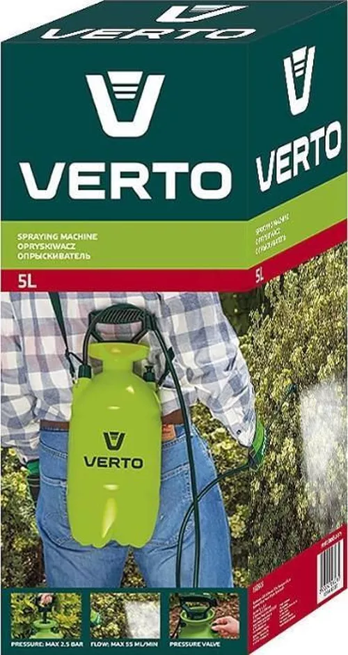купить Опрыскиватель Verto 52176 с садовым насосом 5,0 л в Кишинёве 