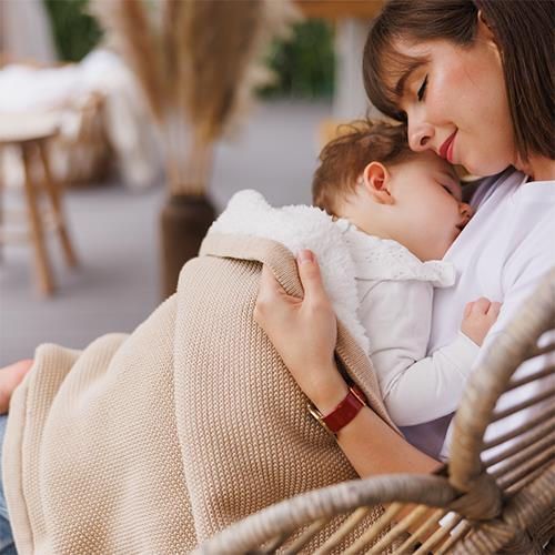 cumpără Lenjerie de pat pentru copii BabyOno 1659/02 Patura de bumbac cu captuseala din fleece Brown în Chișinău 