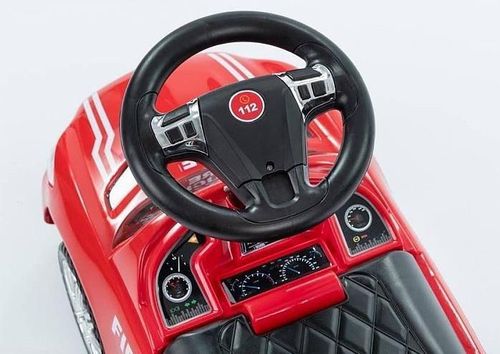 купить Толокар Baby Mix UR-BEJ919 Машина детская с ручкой Пожарная в Кишинёве 