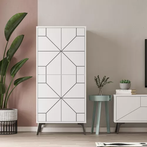 купить Шкаф Trendy Duna-Alb 62x136x35cm, multifunctionala (GTR006597) в Кишинёве 