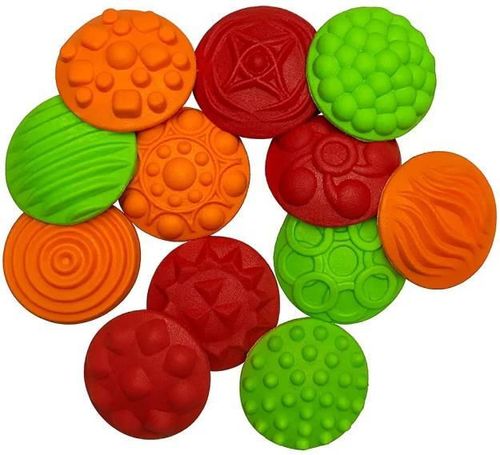 купить Коврик игровой Ortek 13096 Коврик-пазл массажный, 6эл в Кишинёве 