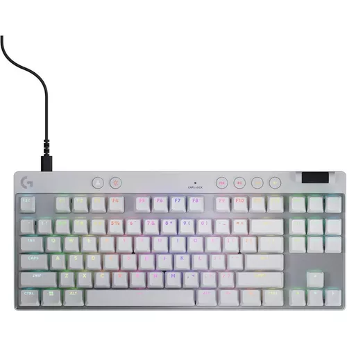 купить Игровая клавиатура Logitech G PRO X TKL RAPID, White в Кишинёве 
