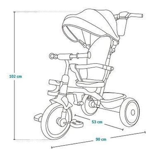 cumpără Bicicletă-cărucior Lionelo Berry Grey Stone în Chișinău 