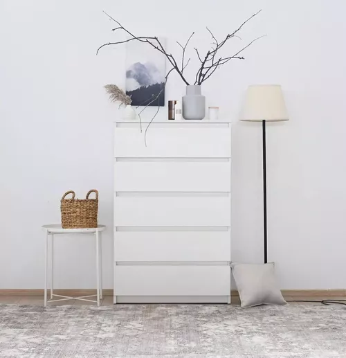 купить Комод Fabrik Home Havana 5 белый ясень в Кишинёве 