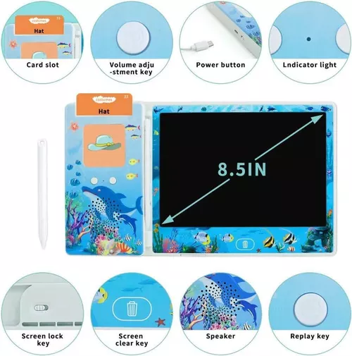 купить Графический планшет Newlight NLT-L085-DKC Educational Toy в Кишинёве 