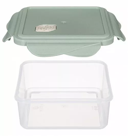 cumpără Container alimentare Бытпласт 45519 Контейнер для холодильника/МВП Phibo EcoStyle 1l клапан în Chișinău 