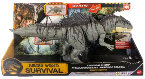 cumpără Jucărie Mattel JKG93 Figurină Jurassic World, Giganotosaurus: Mușcătură Colosală în Chișinău 