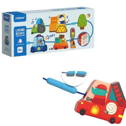 cumpără Jucărie Mideer MD1137 Set șirag Autoturisme, 12 piese în Chișinău 
