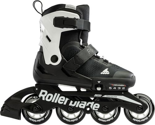 купить Роликовые коньки Rollerblade 07221900787 MICROBLADE Nero/Bianco Size 28-32 в Кишинёве 