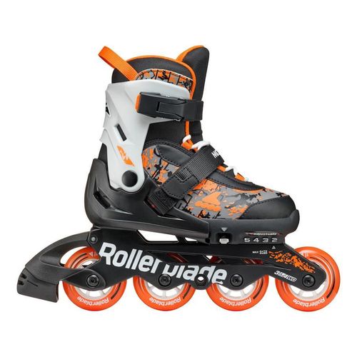 cumpără Role Rollerblade 86B0751540NC01 Microblade SL, 33-36.5, Nero/Arancio în Chișinău 