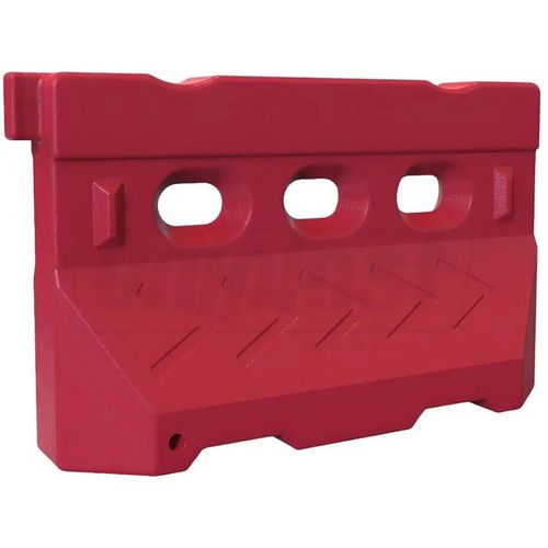 cumpără Organizarea traficului Uniplast 16300 Bariera stradala din plastic pentru dirijare trafic rutier 1280x480x800 mm (rosu) în Chișinău 