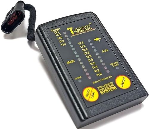 купить Зарядное устройство для авт.аккумуляторов T-Max Комплект для подключения двух аккумуляторов с индикатором заряда в Кишинёве 