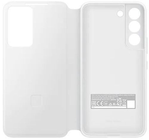 купить Чехол для смартфона Samsung EF-ZS901 Smart Clear View Cover White в Кишинёве 