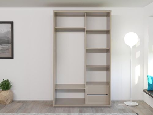 cumpără Dulap Bayro Murano 1400x2300x600 серый камень, купе în Chișinău 