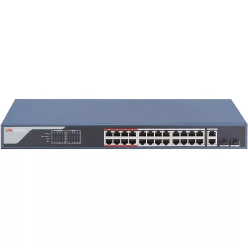 cumpără Switch/Comutator Hikvision DS-3E1326P-EI (24port PoE Long Distance) în Chișinău 