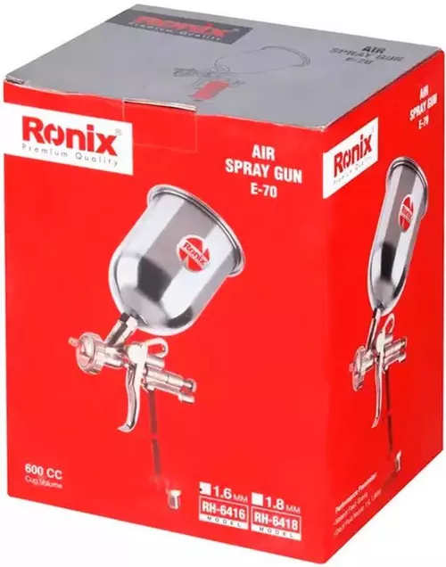 купить Распылитель краски Ronix RH-6416 пневмо 1.6mm в Кишинёве 