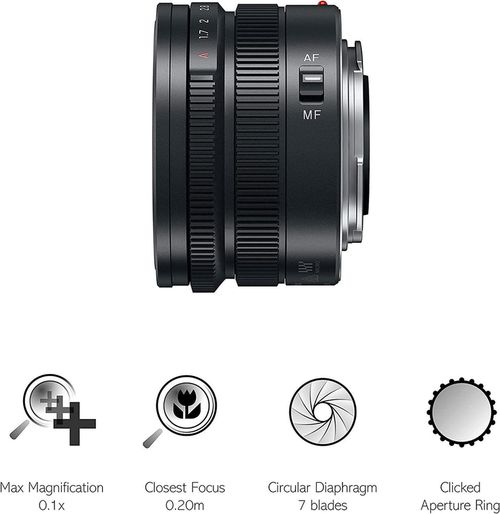 купить Объектив Panasonic H-X015E-K Leica DG Summilux 15mm F1.7 в Кишинёве 