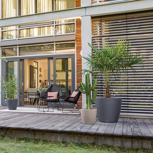 купить Цветочный горшок Lechuza Classico Color 70, White в Кишинёве 